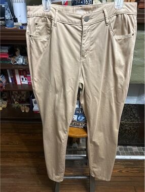 a.n.a Skinny Ankle Pants 14T Beige